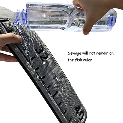 KXKZREN Foam Fish Ruler with Strong Self Adhesive Backing 32" 40" Waterproof Fishing Measuring Tool for Fishing Boats, Bass Boat, Kayak - color: Jungle