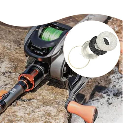 Fishing Reel Wire Cup Carbon Brake Pads Pressure Plate Ratchet Gear Sprocket Quick Replacement Feature Suitable for Fixing and Upgrading Reels in - color: Stainless Steel