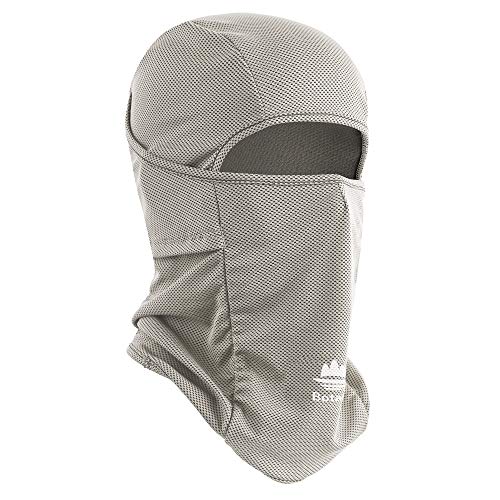 Balaclava Ski Mask, Sun UV Protection Breathable Full Head Face Mask for Men Women Skiing Cycling - color: Grey