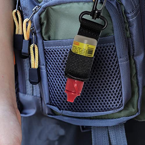 Dry Fly Fishing Floatant Caddy Holder, Floatant Bottle Holder, Attach to Fishing Vest, (2)
