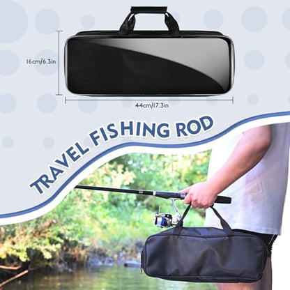 Telescopic Fishing Rod and Reel Combo Set, 2PCS Collapsible Fishing Poles, Fishing Kit with Spinning Reel Fishing Pliers and Lip Gripper, Travel Saltwater Freshwater Fishing Gear for Adults Beginners - color: 1.8M/5.9FT