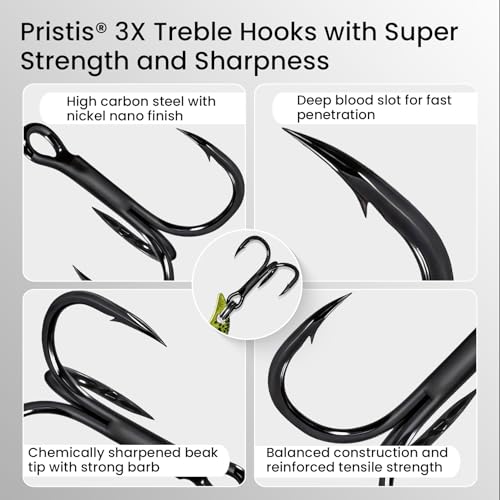 Pristis Jig Head Fishing Lures for Freshwater Saltwater, Weedless Swim Jig Teasers with Sharp Hooks & Exquisite Coating, Pre-Rigged Vibrating Swimbaits Kit Gear for Bass Crappie Walleye Trout Pike - color: 6 pcs Micro Metal Blade Baits