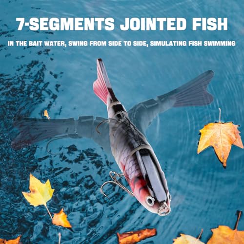 TSKS Fishing Artificial Lures Kit Mixed Including Front Diving Fin Minnow Surface Popper Crank Baits Pencil VIB with Hook and Soft Lures Accessories for Saltwater Freshwater Trout Bass Tackle Gift Set - color: 25pcs