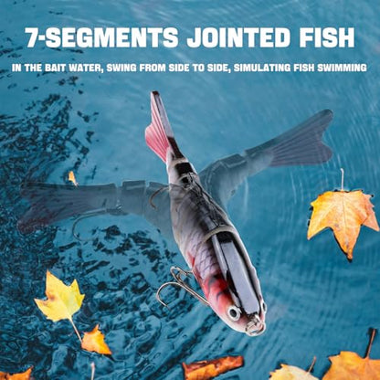TSKS Fishing Artificial Lures Kit Mixed Including Front Diving Fin Minnow Surface Popper Crank Baits Pencil VIB with Hook and Soft Lures Accessories for Saltwater Freshwater Trout Bass Tackle Gift Set - color: 25pcs