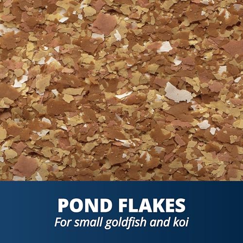 Tetra Pond Flakes Complete Nutrition for Smaller Pond Fish, Goldfish and Koi Fish, 2.2 Pounds - size: 2.2 Pound (Pack of 1), style: Original