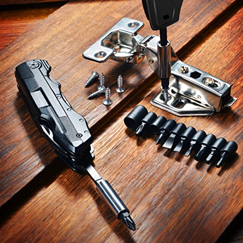 RoverTac Multitool Knife – 15-in-1 Pocket Knife with Wire Strippers, Wire Cutter, 9 Screwdrivers, Bottle Opener – Perfect Gifts for Men, Dad – Camping Gear for Christmas, Father’s Day, Birthdays - style: Multi-Knife Wire Stripper
