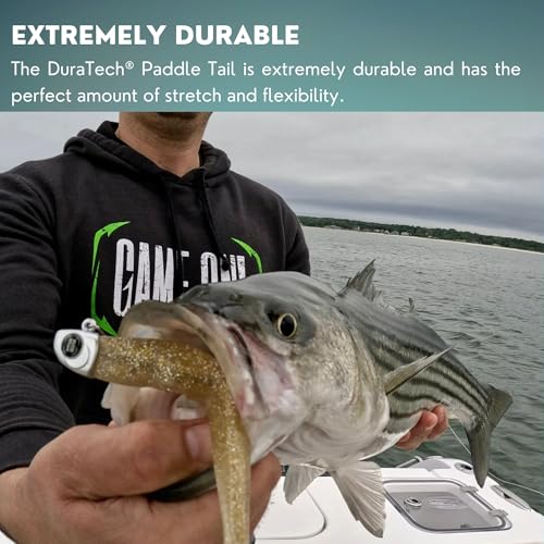 DuraTech® Paddle Tail - color: Silver & Gold, size: 5" - Pack of 5
