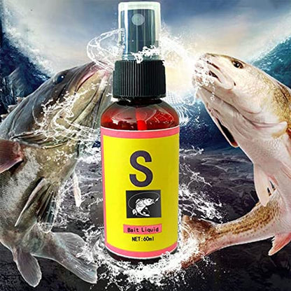 Scent Fish Attractants for Baits - 60ml Natural High Concentration Fish Bait, Safe & Effective Fish Bait Attractant Enhancer Liquid, Practical Anglers Fishing Equipment Accessories - color: 3 PCS