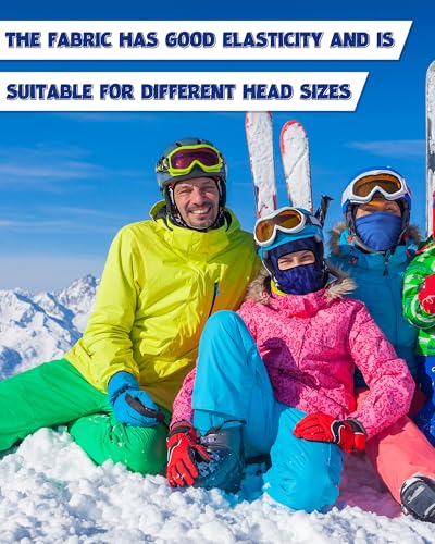 Geyoga 12 Pcs Cooling Balaclava, UV Sun Mask for Men Women, Summer Breathable Helmet Liner for Motorcycle Fishing - color: Mixed, style: Nature