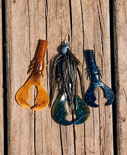 Berkley PowerBait Shape 108 Fishing Soft Bait - color: Peanut Butter and Jelly, size: 4"