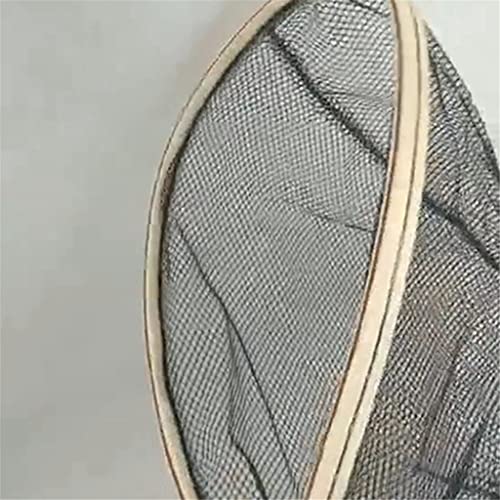 Fishing Net Fly Wooden Handle Hand-Dip Nylon Material Can Safely Catch Fish
