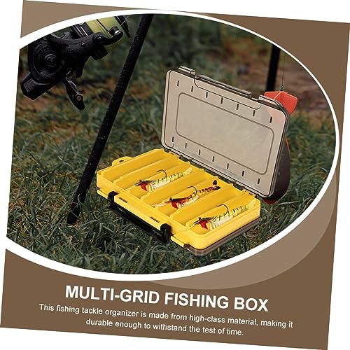 BESPORTBLE 2pcs Fishing Lure Case Drainage for Bass High-grade Organize Baits Fishing Bait Storage