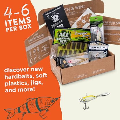 Catch Co Mystery Tackle Box Panfish & Trout Fishing Kit | Trout Fishing | Crappie | Bluegill | Perch | Sunfish | Panfish Fishing - style: Entry