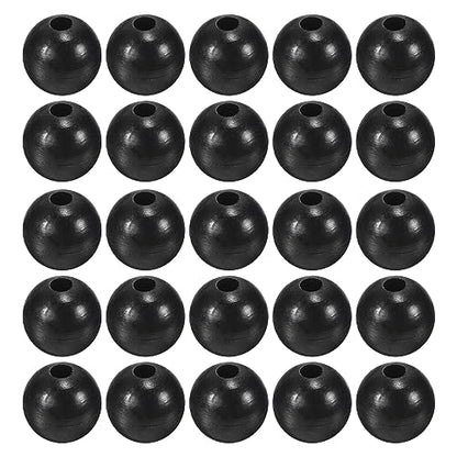M METERXITY Glow Fishing Beads - Plastic Luminous Round Bait Egg Lure Rig Apply to Outdoor Tackle Tool - size: 6mm