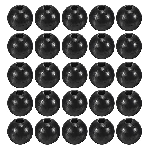 M METERXITY Glow Fishing Beads - Plastic Luminous Round Bait Egg Lure Rig Apply to Outdoor Tackle Tool - size: 6mm