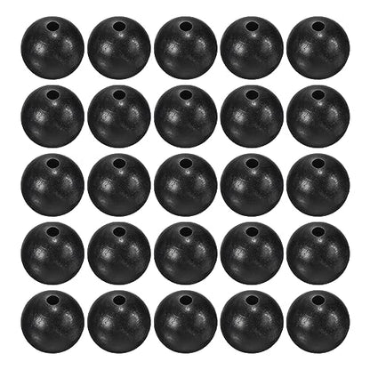 M METERXITY Glow Fishing Beads - Plastic Luminous Round Bait Egg Lure Rig Apply to Outdoor Tackle Tool - size: 10mm