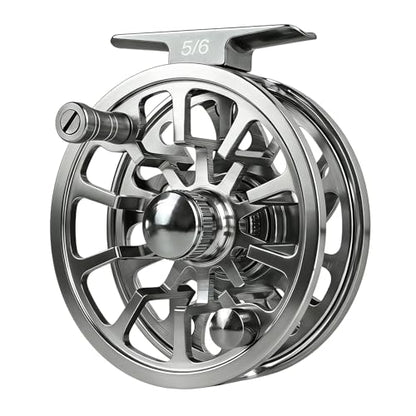 Fly Fishing Reel 2+1BB CNC-machined Aluminum Alloy Lightweight Fly Reel - size: 7/8wt