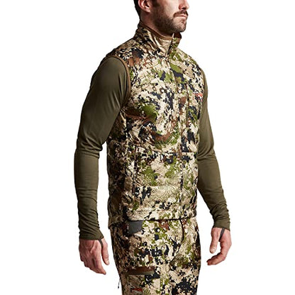 SITKA Kelvin Aerolite Vest - Lightweight Insulated Hunting Vest for Men - color: Optifade Subalpine, size: Medium