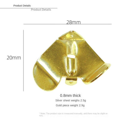 50pcs Buzzer Spinner Blades, Thickened Stainless Steel Delta Blades for Buzzbaits Surface Lures Size 20 * 28mm - color: Silver 50pcs