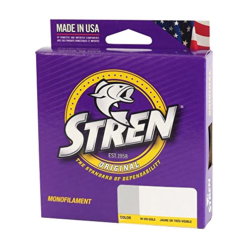 Stren Original Monofilament Fishing Line - color: Hi-Vis Gold, size: 330yd, style: 6lb | 2.7kg