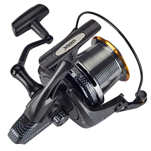 Diwa Fishing Reels Spinning 8000 10000 14000 Series Spool Freshwater Saltwater Big-Game Surf Fishing 12+1 Stainless BB 70 LBS Max Drag Carbon Fiber Ultra Smooth Powerful Oversize Gear - style: 8000