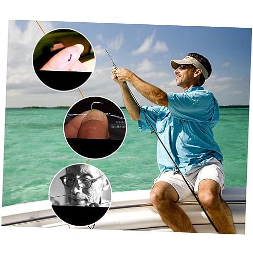 BESPORTBLE Electric Fishhook Tying Device Metal Fishing Hook Tier for Lure Fishing Automatic Hook Binder Tool Avoid Hand Injury No Battery Required