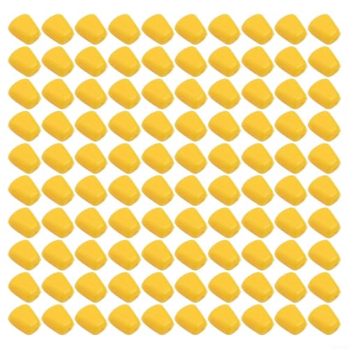 Soft Silicone Floating Carp Bait Set, Artificial Corn Fishing Lures for Freshwater and Sea Fishing, 100pcs