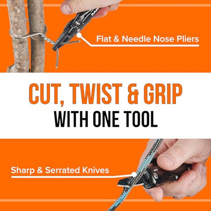 RAK Pro Tools Pliers Multitool - Cool Unique Gifts For Dads Who Have Everything - Compact DIY Survival Multi Tool Gift for Men, Husband, Handyman - Backpacking & Camping Accessories - size: Pocket Size (1 count), style: Plier Multitool