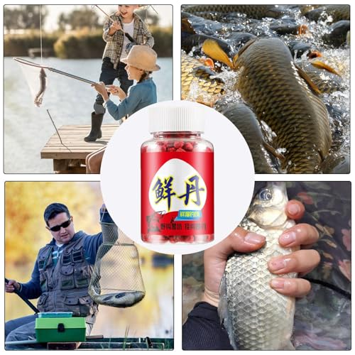 Fish Attractant Bass - Bait Scent Fish Attractants, Concentrated Fish Bait Particles | Fish Attractant Powder Particles, Fish Baits Freshwater Carp Crucian Carp Tilapia Practical Angler Accessories