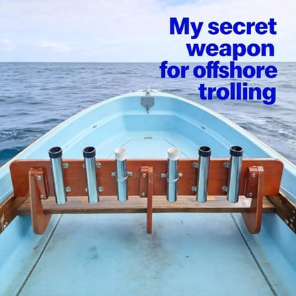 Stainless Steel Rod Holder for Boat Single
