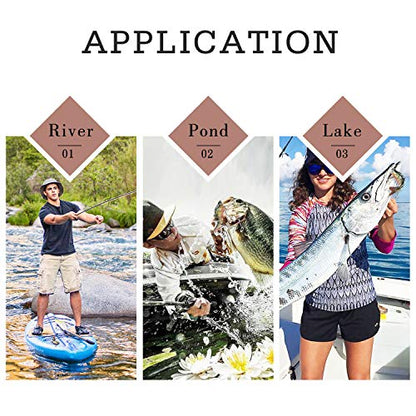 TRUSCEND Swimmax Easy Catch Fishing Lures with BKK Hooks, Wiggling, Vibrating, Rattling and Gurgling for More Bites, Heavy-Duty Dyneema Fiber Jointed Swimbaits for Bass, Trout, Crappie, Walleye, Pike - color: A2-4",0.6oz