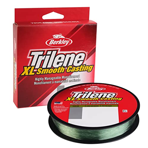 Berkley Trilene XL Monofilament Fishing Line - color: Low-Vis Green, size: 300yd, style: 6lb Test