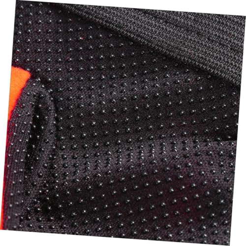 ABOOFAN 3-Finger Exposure Fishing Gloves, Anti-Slip Waterproof Thermal Windproof Gloves for Outdoor Fishing and Camping, Orange Pair