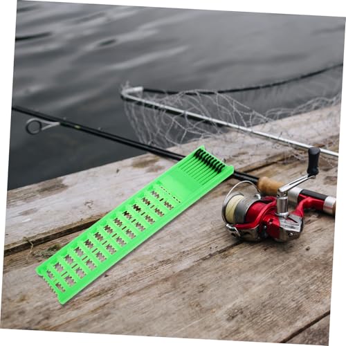 GANAZONO Fishing Accessory Tool Snelled Hooks Holder Line Winder Board Bass Hooks Lure Retriever