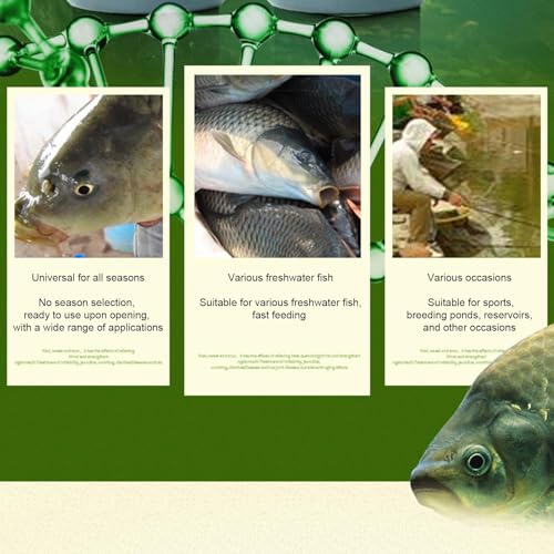 Fish Attractant Spray - Scented Fishing Lure Enhancer, Bass & Trout Bait Booster | High Concentrated Scent Fish Attractants Fishing Lures Baits, Effective Bait Fishing Agent for Trout Tilapia Shrimp