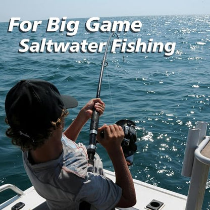 Big Game Monofilament Leader Line 20–100LB, 150YDS, Fishing Line, Abrasion Resistant Leader Material for Saltwater Big Game & Freshwater Fishing - size: 40LB