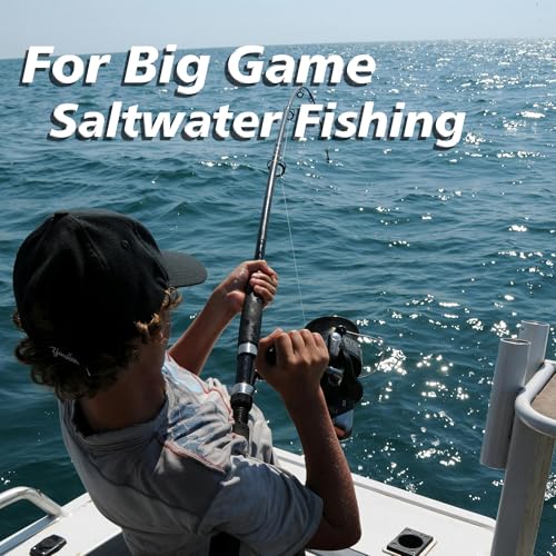 Big Game Monofilament Leader Line 20–100LB, 150YDS, Fishing Line, Abrasion Resistant Leader Material for Saltwater Big Game & Freshwater Fishing - size: 60LB