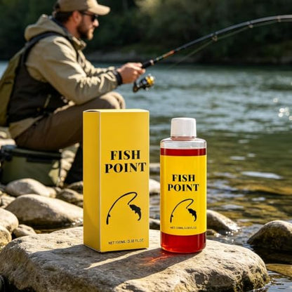 100ml Concentrated Fish Point Liquid, Fast-Acting Fishing Attractant, Improves Bite Response, Red Worm Liquid, Fishing Scent Enhancer for Trout, Panfish, Freshwater and More - size: 1 pcs