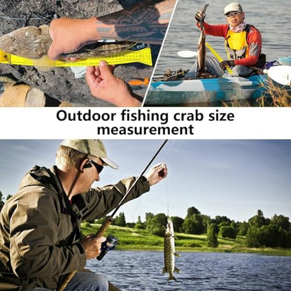 Fish Measuring Board Foldable Fish Measuring Ruler Fishes Measure Device, Marine Fishing Fish Measuring Tool for Boats