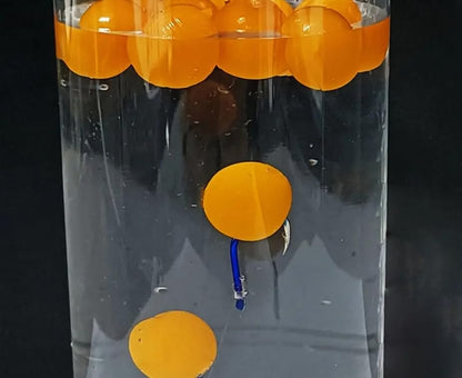 100-Piece Bottled Foam Fishing Floats & Corn-Flavored Carp Floating Soft Baits - Scented Round Lures, TPE Buoyancy Ball Artificial Baits, Trout Swimbaits 8mm 10mm 14mm - size: 8mm 100pcs