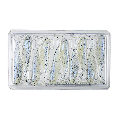 Bobby Garland Slab Hunt'R Soft Plastic Crappie Fishing Lure, 2.25 Inches, Pack of 10 - color: Monkey Milk