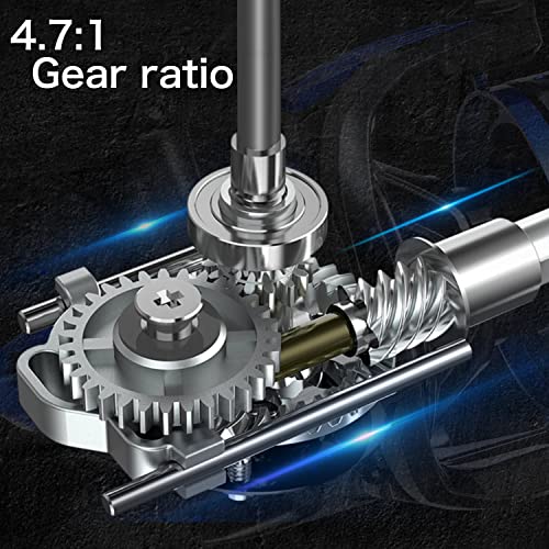 Sougayilang Spinning Reels 10000 Series Surf Fishing Reels, Ultra Smooth Powerful with CNC Aluminum Spool, Inshore & Offshore Saltwater Fishing - color: Blue- SFL10000