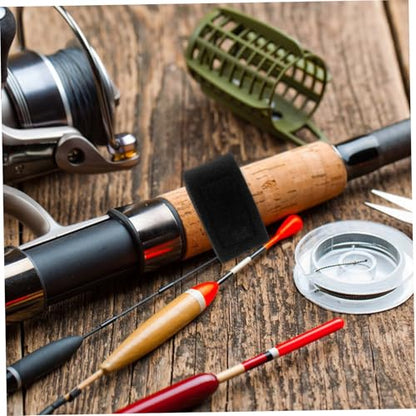 5pcs Rod Carrier Straps Fishing Rod Ties Strap Elastic Grip Fishing Tying Bands for Anglers