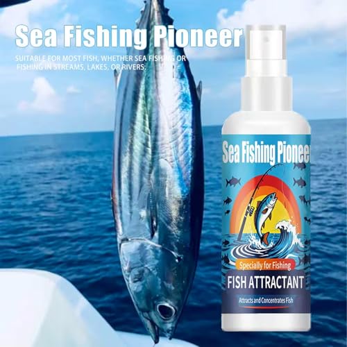 Trout Bait 100ML Concentrated Liquid Spray | Concentrated Fishing Bait for Pond Lake Seaside Water Trolling Outdoor Beginner Professional Lover