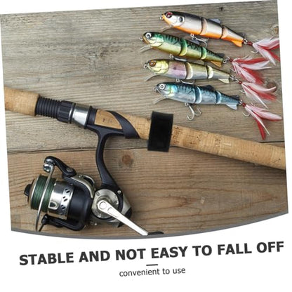 5pcs Fishing Pole Bands Quick Secure DIY Fit Rod Straps for Anglers Fishing Rod Accessories