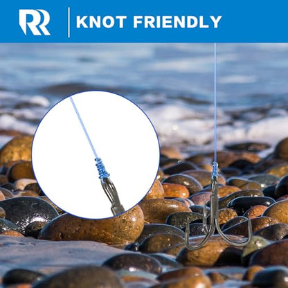 Geode Monofilament Fishing Line - Premium Resistant Nylon Mono Fishing Line 3-100lb - Superior Freshwater & Saltwater Mono Leader Materials 500/1200/2400yds - color: BLUE, size: 30LB(500YDS)