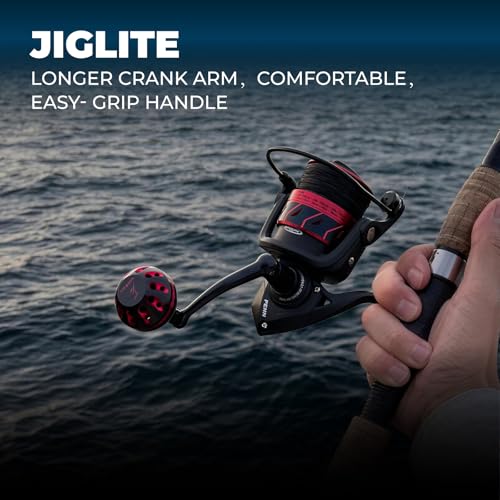 GOMEXUS Power Handle for Penn Fierce III IV/Battle III HS Spinning Reel Replacement Crank 【Please Note The First Picture & Please do not Adapt to Other reels to Avoid Damage to The Reel】 - style: For Fierce 1000-4000 Thread