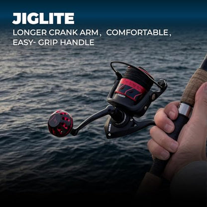 GOMEXUS Power Handle for Penn Fierce III IV/Battle III HS Spinning Reel Replacement Crank 【Please Note The First Picture & Please do not Adapt to Other reels to Avoid Damage to The Reel】 - style: For Fierce 5000-6000 Thread