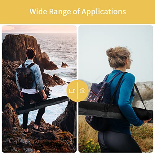 Meking 46.4x3.15in Tripod Carrying Case Bag with Shoulder Strap and Handle for Photo Studio Light Stands, Monopod and Other Photography Equipment - size: 46.4in