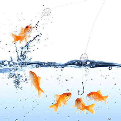 Sumind 20 Pieces Spin Float Fishing Bobbers Fishing Float Bend Slip Cast Spin Float Tackle Accessories (2.5 Inch)